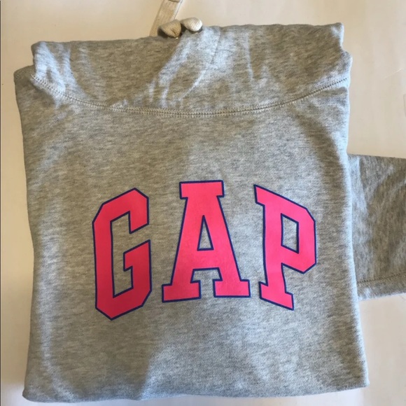 Gap Women’s Light Grey Hoodie Sweatshirt XS - Picture 4 of 10